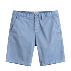 New Gant Sunfaded Chino Shorts - Faded Denim