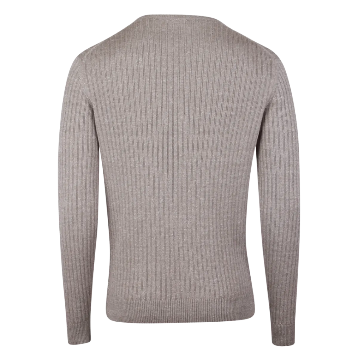 Hot Stenströms weater Knitted Ribbed Linen / erino Wool - Light Brown