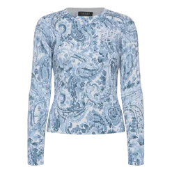 New Lauren Sweater Puover - White Muti
