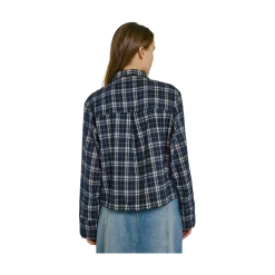 Best Norr Sylvana Top - Navy Check