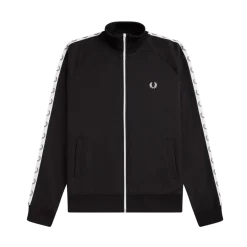 Clearance Fred Perry Taped Track Jacket - Back