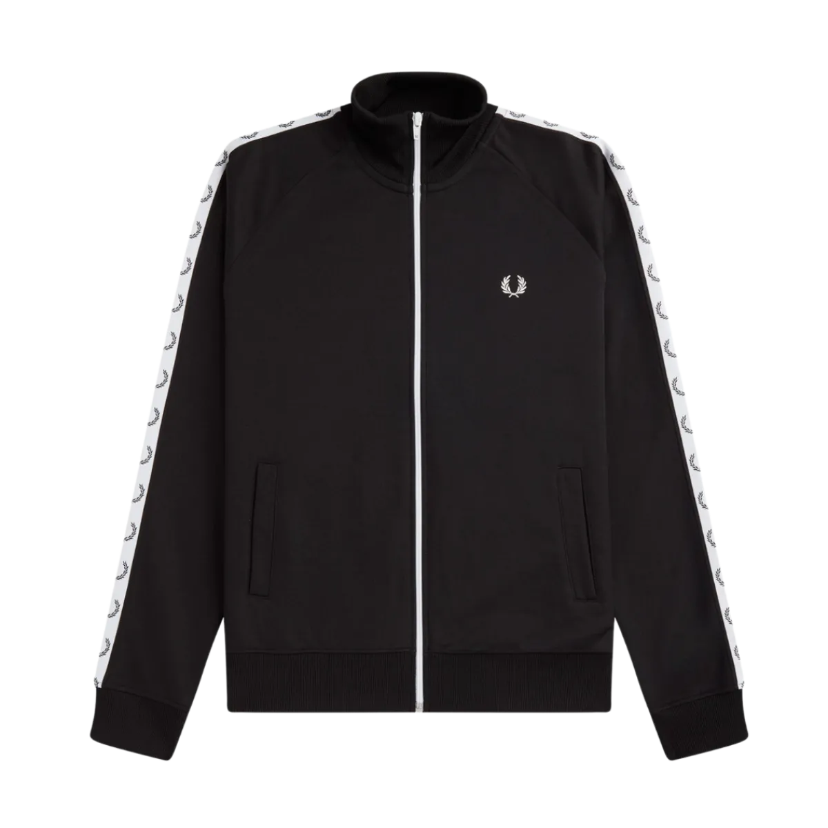 Clearance Fred Perry Taped Track Jacket - Back