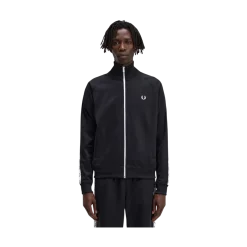 Clearance Fred Perry Taped Track Jacket - Back