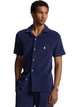 Discount Polo Ralph Lauren Terry Camp hirt - Navy