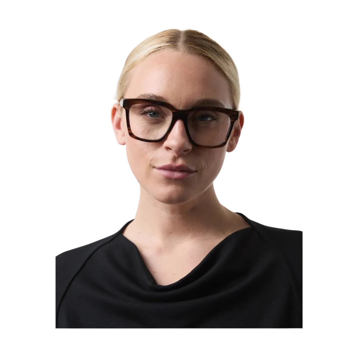 GLAS Eyewear Therese Large - Dark Brown 1.0