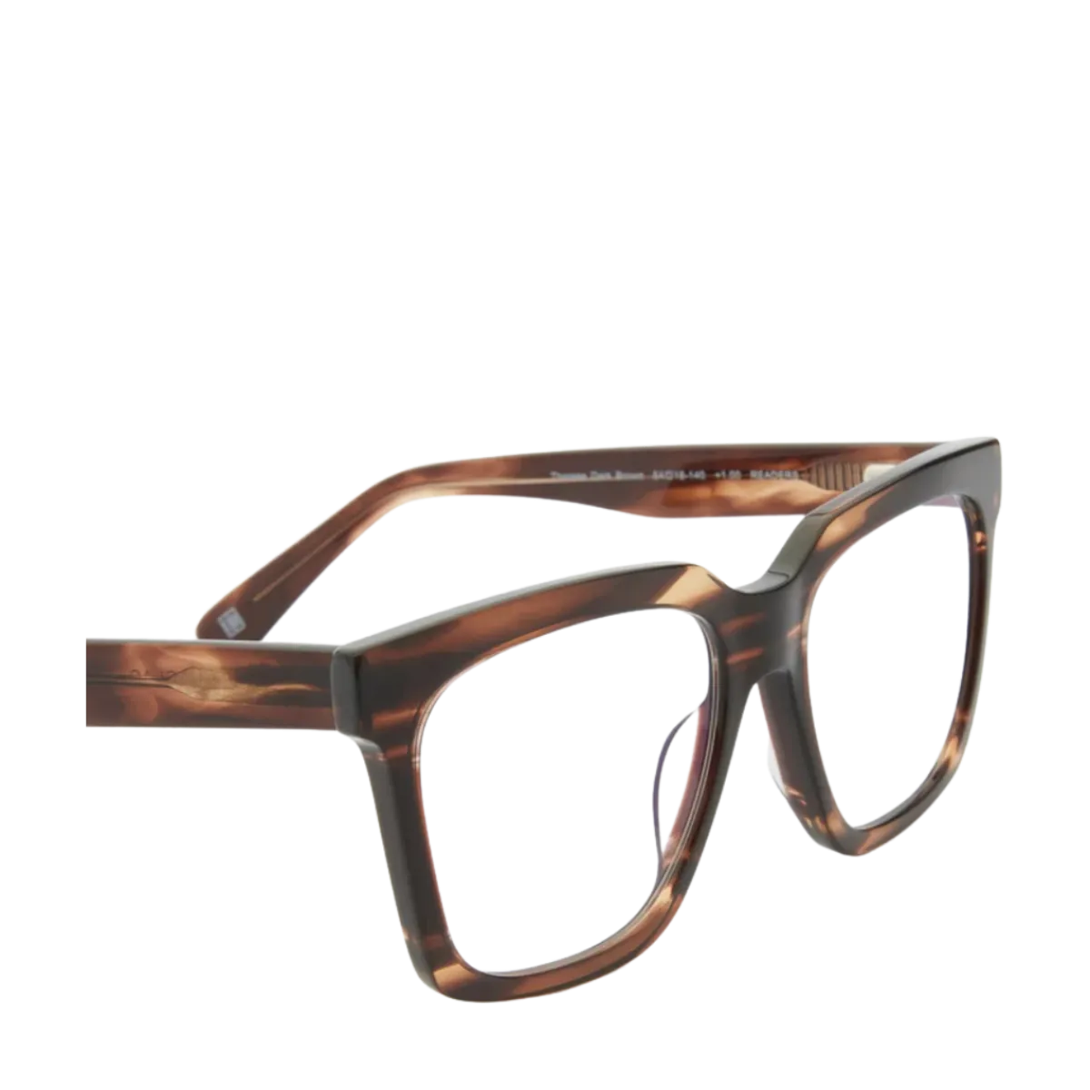 GLAS Eyewear Therese Large - Dark Brown 1.0