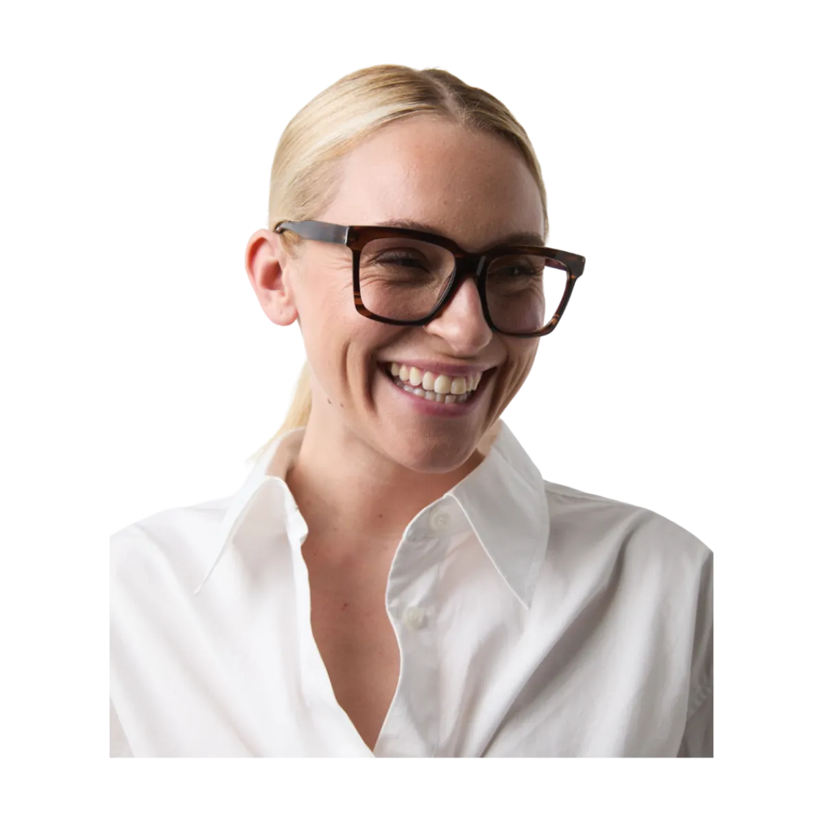 GLAS Eyewear Therese Large - Dark Brown 1.0