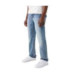 True Religion Tiger Embro Ricky Big T Flap - JMAM Gold Arcade Medium Wash_