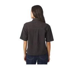 Outlet Neo Noir Tiki Solid Shirt - Brown