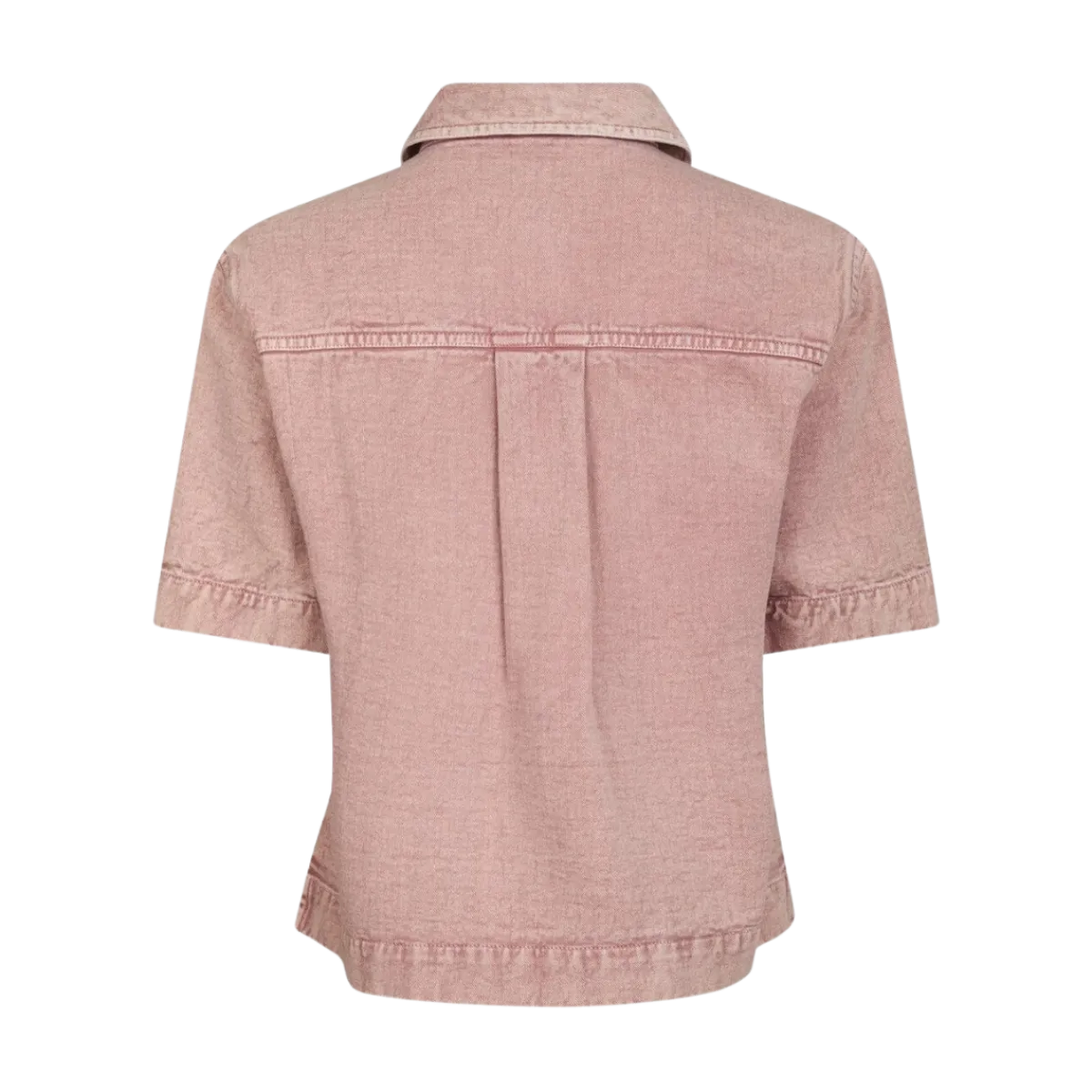 Online Neo Noir Tiki Solid Shirt - Pink