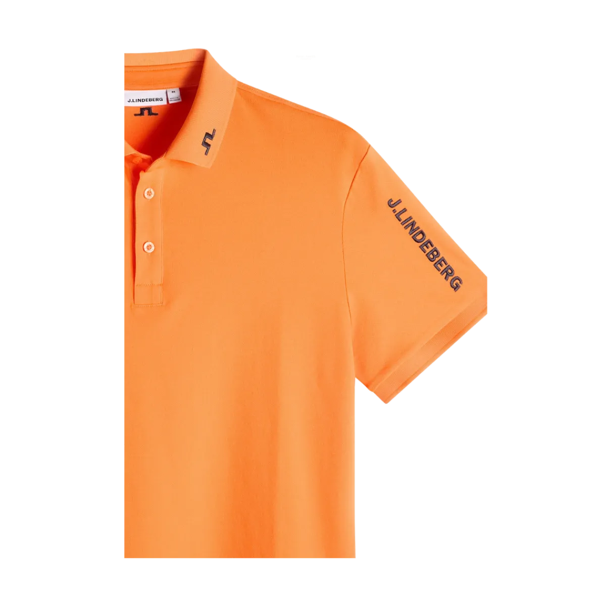 Outlet J.Lindeberg Tour Tech Pique Poo - Goden Poppy