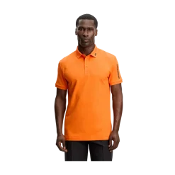 Outlet J.Lindeberg Tour Tech Pique Poo - Goden Poppy