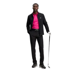 Online J.Lindeberg Tour Tech Pique Poo - Pink Yarrow