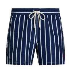 Discount Polo Ralph Lauren Traveler Mid Trunk - Navy Vertical Wide tripe