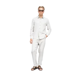 New Brand Island Travi Linen hirt - tone