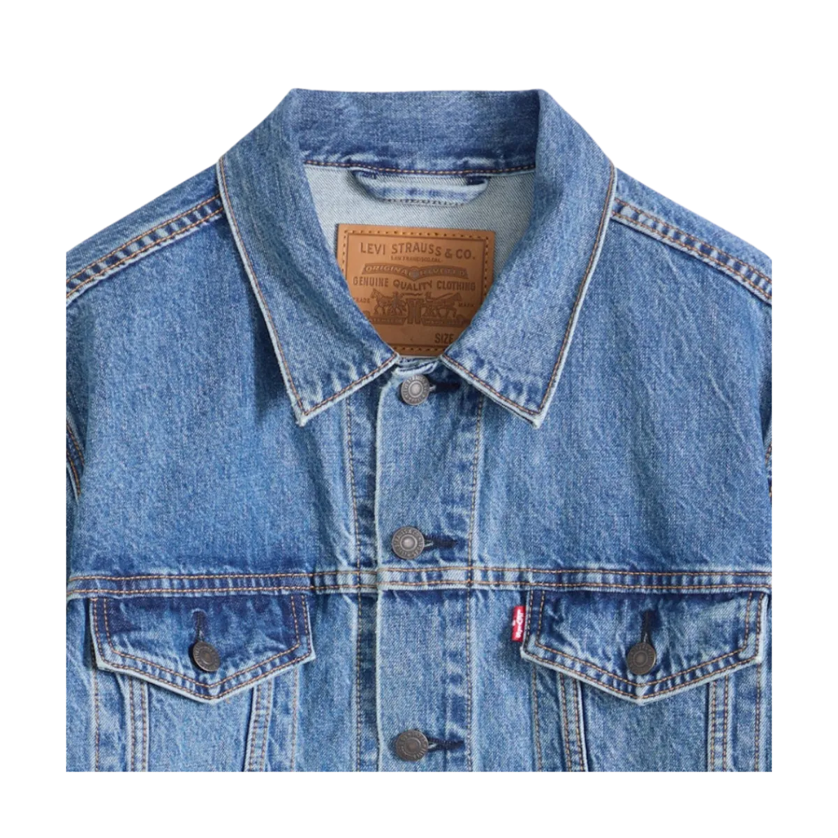 Clearance Levi's Trucker Jacket - Wahed Away Bue