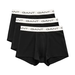Gant Trunk 3-Pack - Black