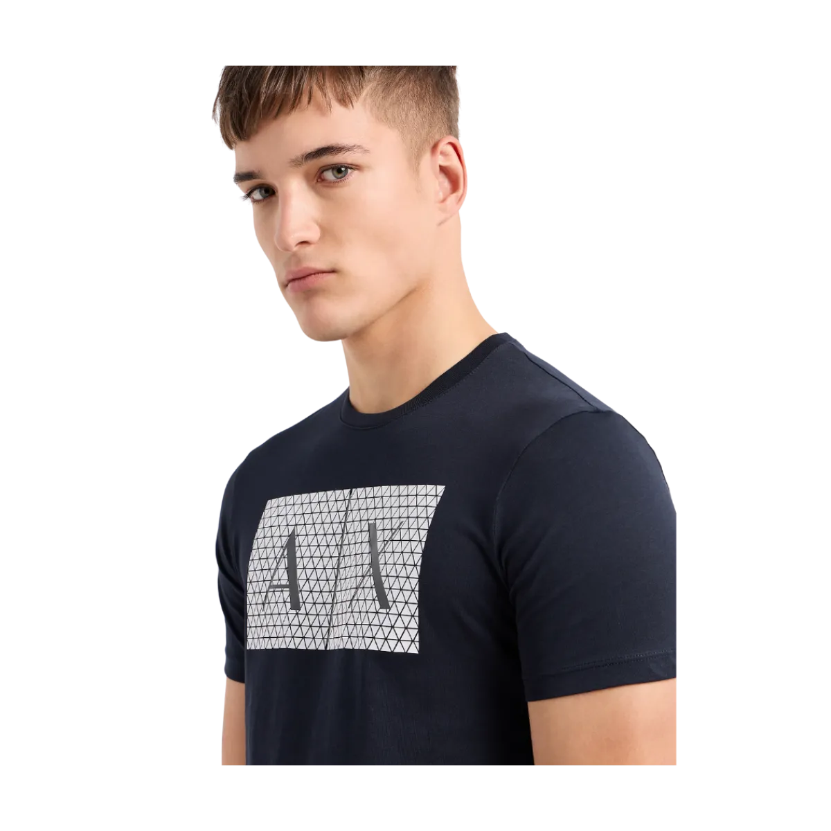 Discount Armani Exchange T-hirt - Navy