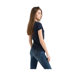 New Armani Exchange T-hirt - Navy/ilver