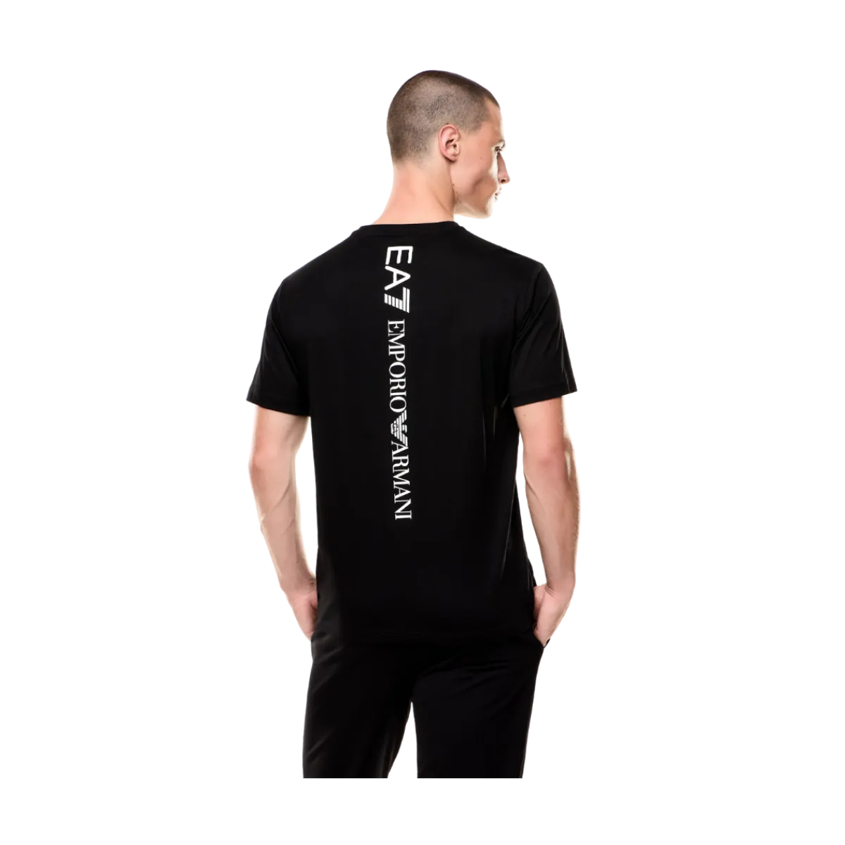 Clearance Armani EA7 T-hirt - Back/White
