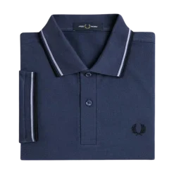 Outlet Fred Perry Twin Tipped FP hirt - Dark Air