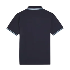 Sale Fred Perry Twin Tipped FP Shirt - Navy