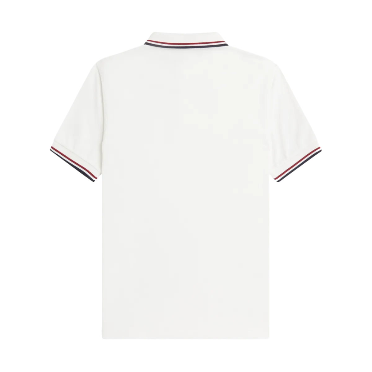 Sale Fred Perry Twin Tipped FP hirt - now White/Burnt Red/Navy