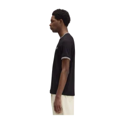 Hot Fred Perry Twin Tipped T-hirt - Back