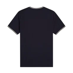 Hot Fred Perry Twin Tipped T-Shirt - Navy