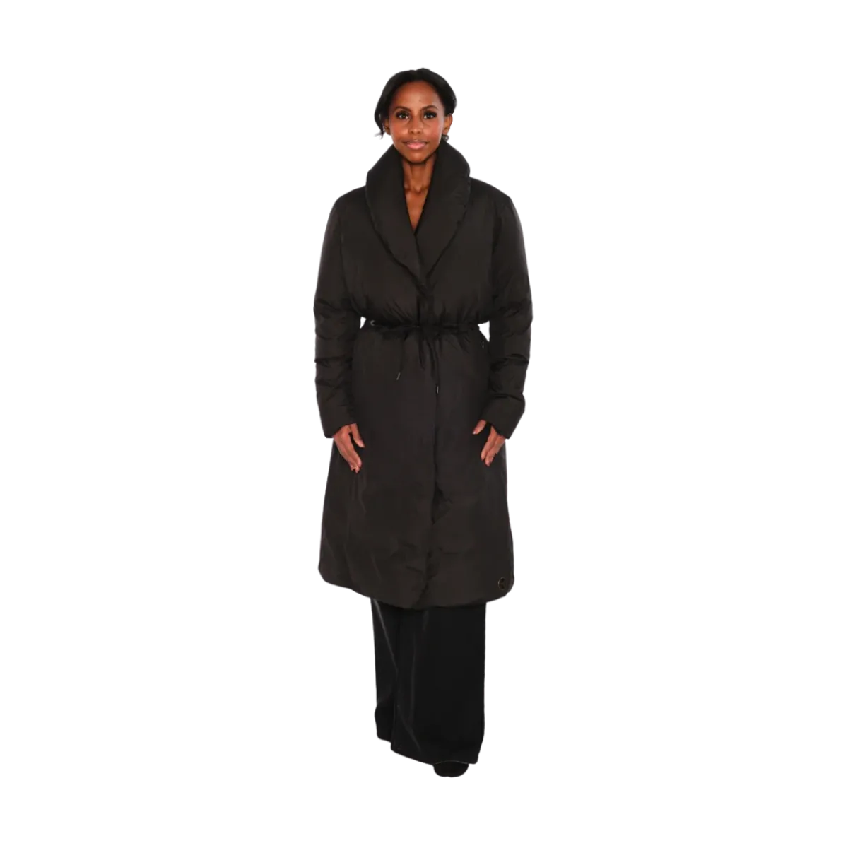 New Hést Veda Coat - Jet Back