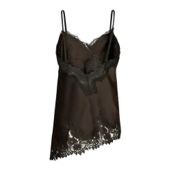 Online Neo Noir Viole Lace top - Brown