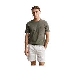 Best Gant Washed Sub Tshirt - Dry Herb Green