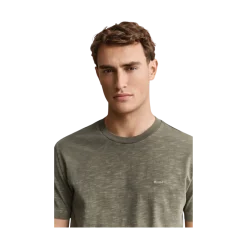 Best Gant Washed Sub Tshirt - Dry Herb Green