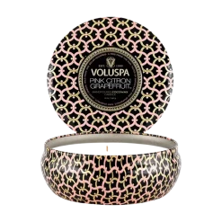 Sale Voluspa 3 Wick Tin Candle - 5 Pink Citron Grapefruit
