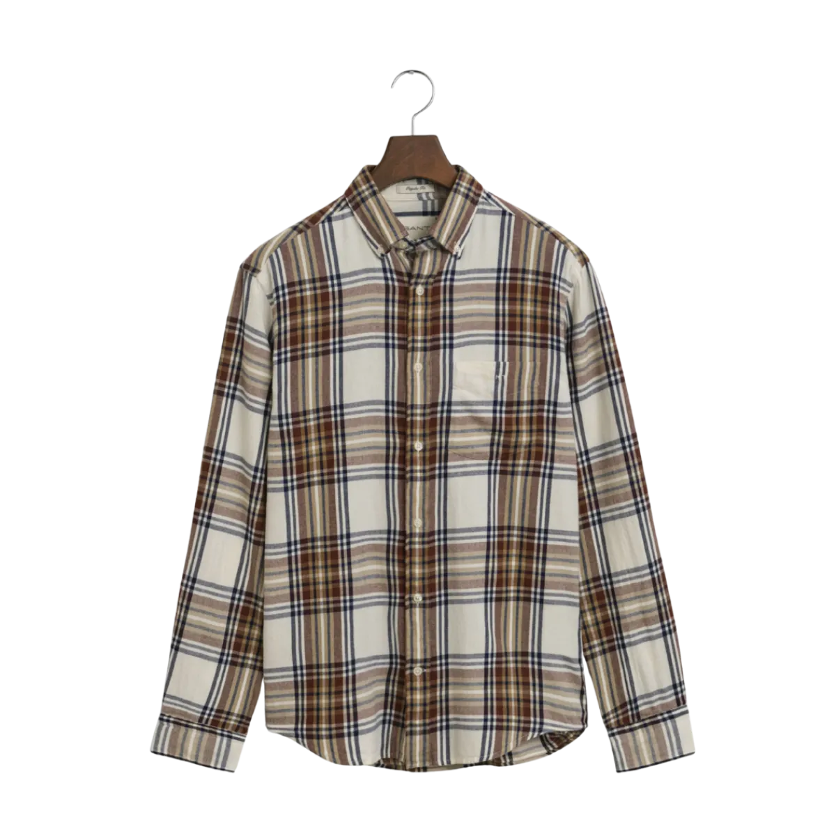 New Gant Windblown Flannel Check hirt - Crea