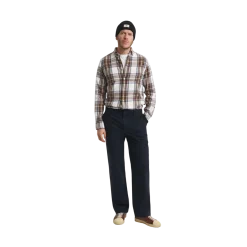 New Gant Windblown Flannel Check hirt - Crea