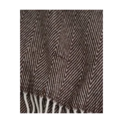 Outlet Gant Wool Herringbone Scarf - 202 Deep Brown