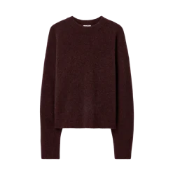 Hot Filippa K Woo Yak Crewneck weater - Burgundy