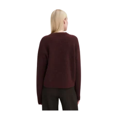 Hot Filippa K Woo Yak Crewneck weater - Burgundy