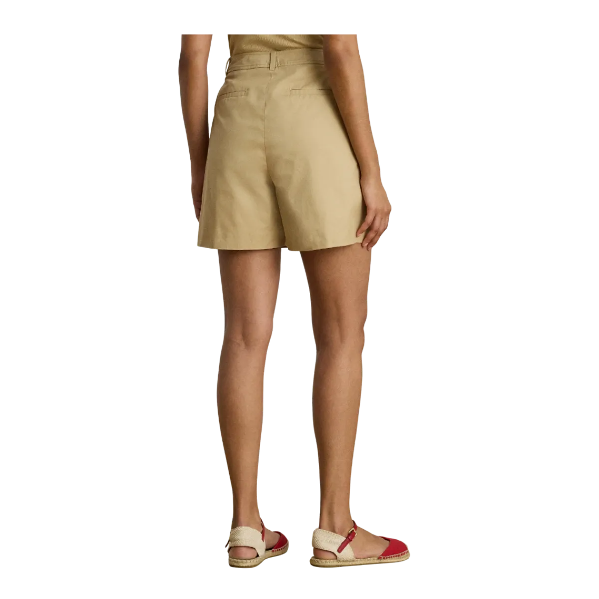 Clearance Lauren Woven Shorts - BIRCH TAN