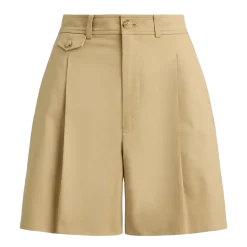 Clearance Lauren Woven Shorts - BIRCH TAN