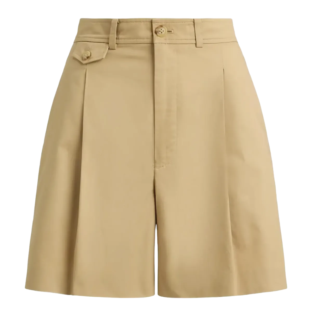 Clearance Lauren Woven Shorts - BIRCH TAN