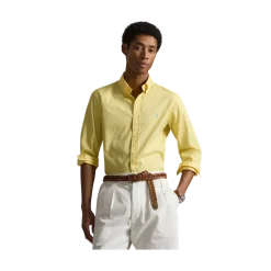 Outlet Polo Ralph Lauren Woven Sport Shirt - Corn Yeow