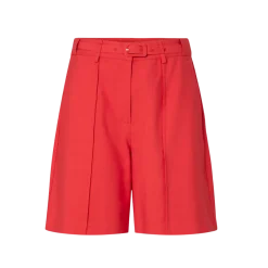 Hot YAS Birmo Highwaist Shorts - Poinsettia