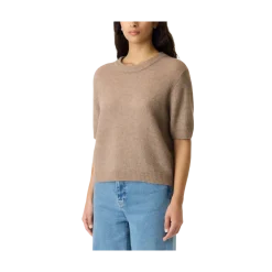 Hot YAS Johi Puover - Taupe Gray