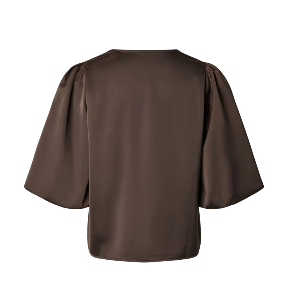 Outlet YAS Pella 2/4 Top - Chocolate brown