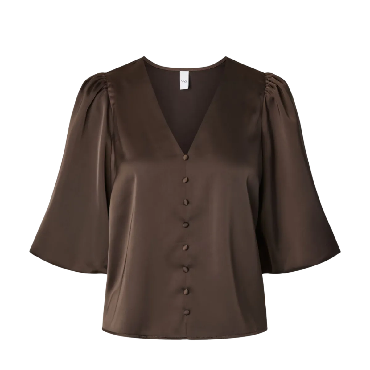 Outlet YAS Pella 2/4 Top - Chocolate brown